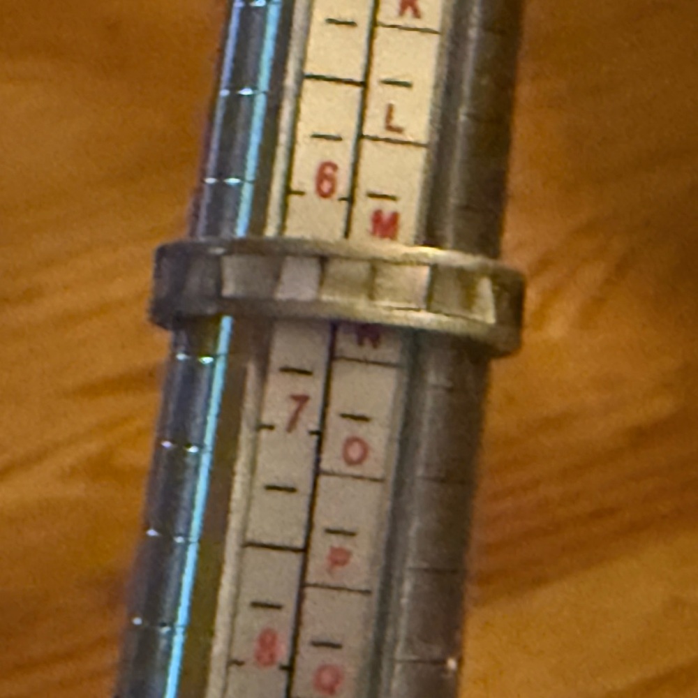 Abalone Shell Silver Ring - Size 6.5 - image 6